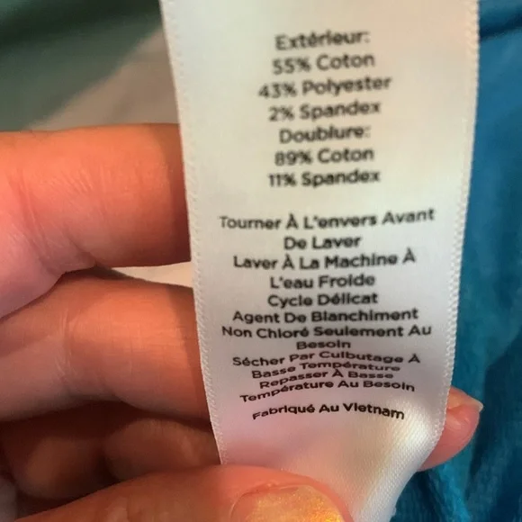 Talbots rare blue skort size large - Picture 9 of 9